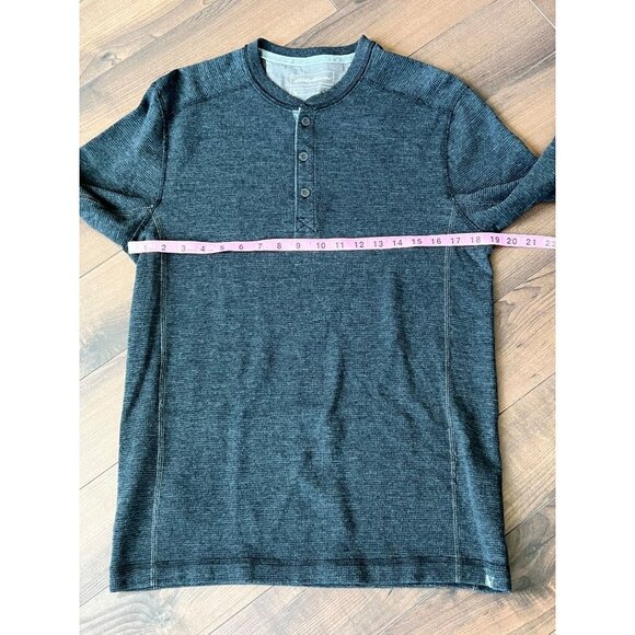 Eddie Bauer waffle cotton blend long sleeve‎ shirt SZ: S - Picture 4 of 9